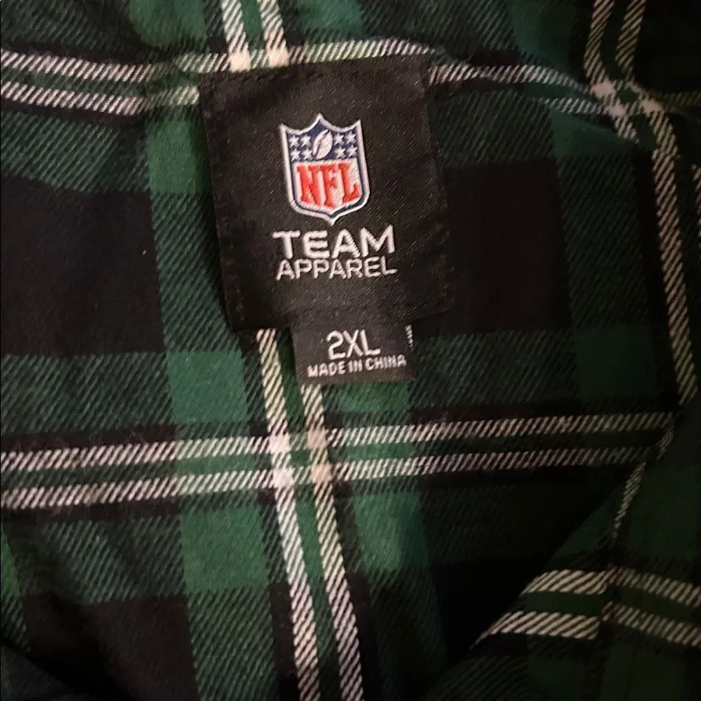 New York Jets / NFL / FOCO Flannel Shirt - NWT Mens Size 2XL, NWT